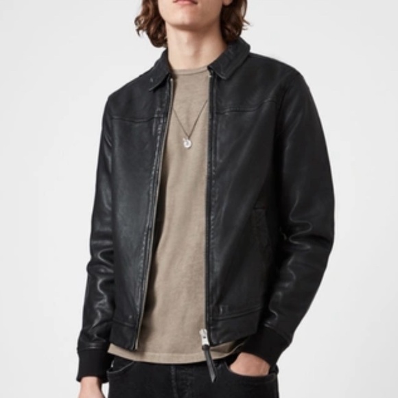 Allsaints Vieno Leather Jacket